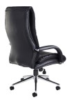  DER300T1-BLK Derby Leather Faced High Back Executive Chair - enlarged view