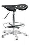 Contemporary High-Tek Office Stool OF5004-ST by Teknik - enlarged view