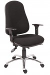 Ergo Comfort Steel Executive Operator Chair 9500BLK/R500 - enlarged view