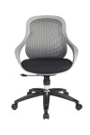 Mesh Office Chair Grey Croft Computer Chair AOC1010-M-GRY by Alphason - enlarged view