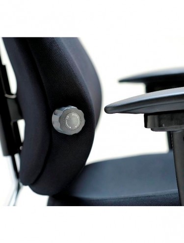 Chiro Plus Ultimate 24 Hour Fabric Office Chair - Black - enlarged view