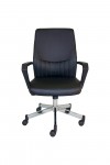 Alphason Brooklyn Faux Leather Office Chair AOC3122-BLK - enlarged view