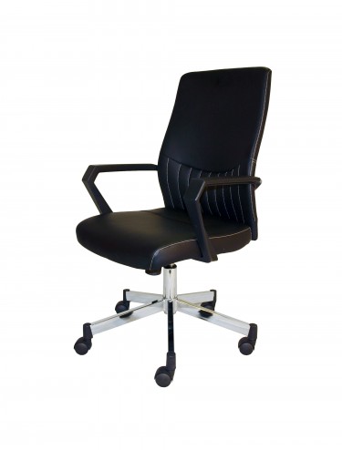 Alphason Brooklyn Faux Leather Office Chair AOC3122-BLK