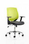 Dynamic Dura Operators Chair in Green OP000016 - enlarged view