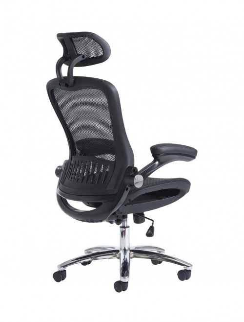 Dams Curva High Back Mesh Office Chair CUR300T1 - enlarged view