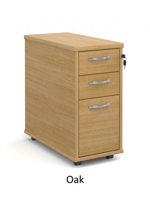 TNMP Slim Line Mobile Pedestal 3 drawer   - enlarged view