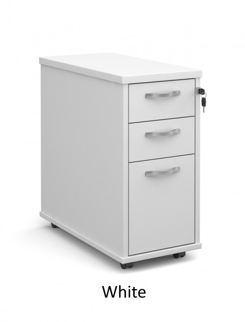 TNMP Slim Line Mobile Pedestal 3 drawer   - enlarged view