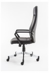 Brooklyn High Back Faux Leather Office Chair Alphason AOC3122HB-BLK - enlarged view