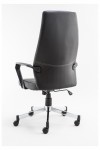 Brooklyn High Back Faux Leather Office Chair Alphason AOC3122HB-BLK - enlarged view