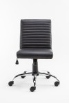 Lane Faux Leather Operators Chair AOC21086BLK - enlarged view