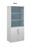 1790mm High Combination Unit R1790COM with Top Glass Doors - enlarged view