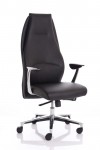 Office Chairs Black Mien Bonded Leather Chair EX000184 by Dynamic - enlarged view