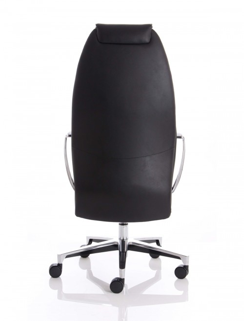 Office Chairs - Mien Black Bonded Leather Executive Office Chair EX000184 - enlarged view