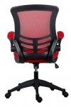 Office Chairs - Marlos Mesh Office Chair in Red CH0790RD - enlarged view