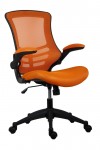 Mesh Office Chair Marlos in Orange CH0790OR - enlarged view