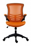 Office Chairs - Marlos Mesh Office Chair in Orange CH0790OR - enlarged view