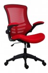 Mesh Office Chair Marlos in Red CH0790RD - enlarged view