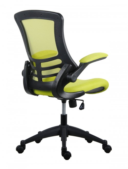 Office Chairs - Marlos Mesh Office Chair in Green CH0790GN - enlarged view