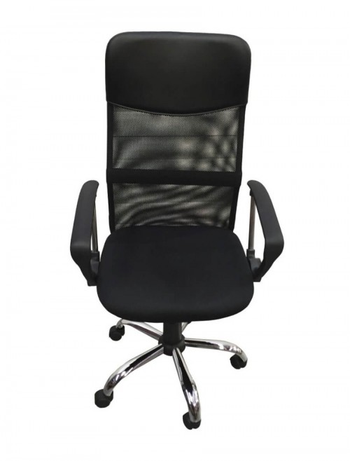 Office Chairs - Orlando Mesh Office Chair in Black 4087BLK - enlarged view