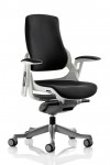 Office Chairs Black Zure Executive Fabric Office Chair EX000114 by Dynamic - enlarged view