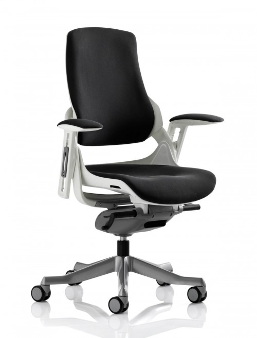 Office Chairs Black Zure Executive Fabric Office Chair EX000114 by Dynamic