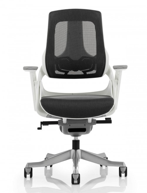 Office Chairs - Zure Charcoal Executive Mesh Office Chair EX000111 - enlarged view