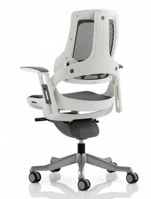 Office Chairs - Zure Charcoal Executive Mesh Office Chair EX000111 - enlarged view