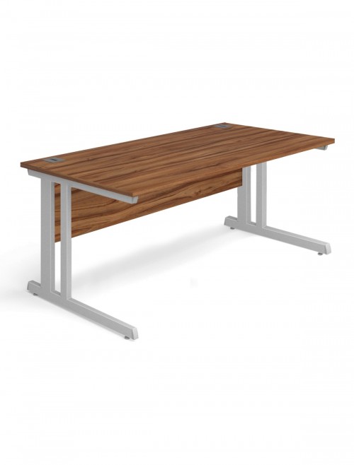 Walnut Office Desk 1400x800mm Aspire Desk ET/SD/1400/WN