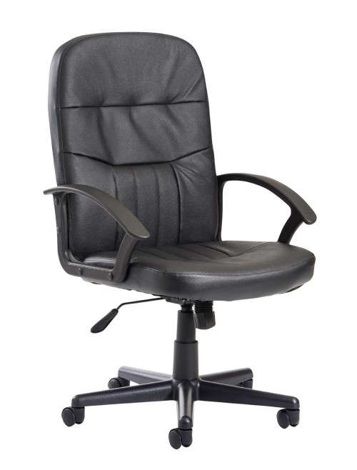 Office Chairs Cavalier Leather Faced Managers Chair CAV300T1