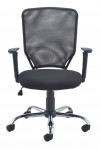 Office Chairs - TC Start Mesh Office Chair in Black CH1743BK - enlarged view