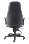 Office Chairs - TC Cheetah 24-Hour Black Leather Office Chair CH1110 - enlarged view