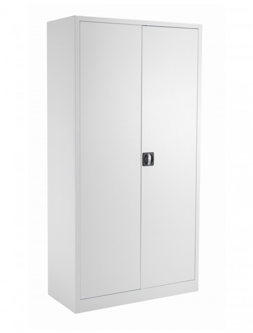 TC Talos 1790mm Metal Office Cupboard White TCSDDC1790WH by TC Office