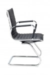 Bari Faux Leather Executive Visitor Chair BARI100C1 - enlarged view