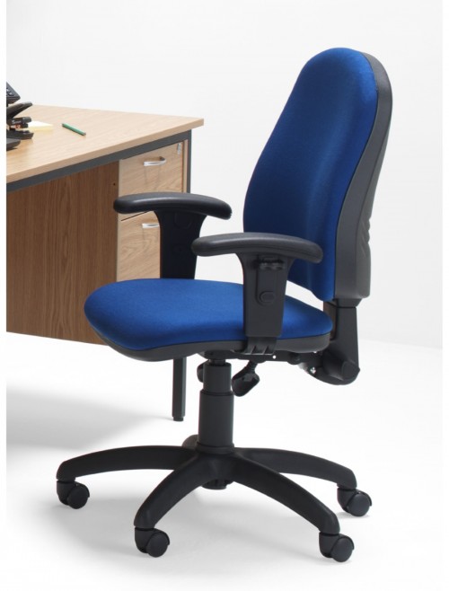 TC LITE001 High Back 2 Lever Operator Chairs - enlarged view