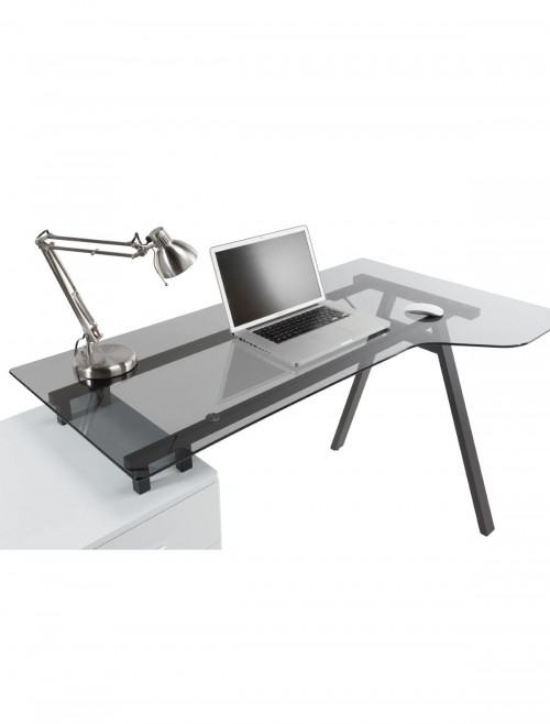 Cleveland 4 Home Office Desk AW23377-GY - enlarged view