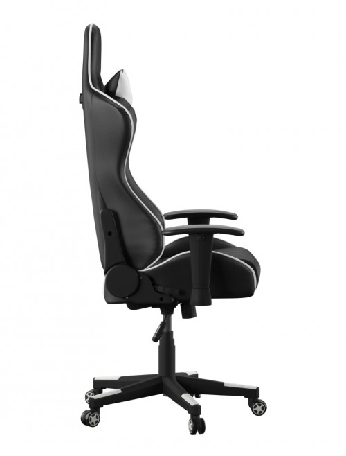 Gaming Chair Senna Racing Chair AOC5126WHI Black White by Alphason - enlarged view