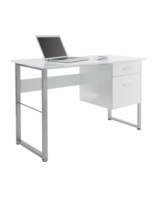 Alphason Cabrini Office Desk AW22226-WH - enlarged view