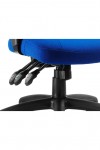 Office Chairs - Galaxy Blue Fabric Operators Chair - enlarged view