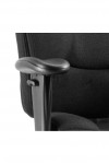 Office Chairs - Galaxy Black Fabric Operators Chair - enlarged view