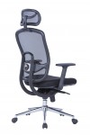 Mesh Office Chair Miami Black AOC2800BLK by Alphason - enlarged view