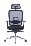 Mesh Office Chair Miami Black AOC2800BLK by Alphason - enlarged view