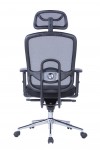 Mesh Office Chair Miami Black AOC2800BLK by Alphason - enlarged view