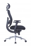 Mesh Office Chair Miami Black AOC2800BLK by Alphason - enlarged view