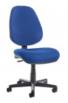 Office Chair Blue Bilbao Operator Chairs BILB1-B by Dams - enlarged view