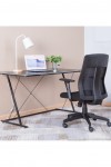 Mesh Office Chair Black Laguna AOC1705BLK by Alphason - enlarged view