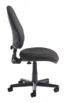 Office Chair Charcoal Bilbao Operator Chairs BILB1-C by Dams - enlarged view