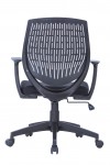 Office Chair Black Malibu AOC5460BLK by Alphason - enlarged view