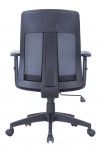 Mesh Office Chair Black Laguna AOC1705BLK by Alphason - enlarged view