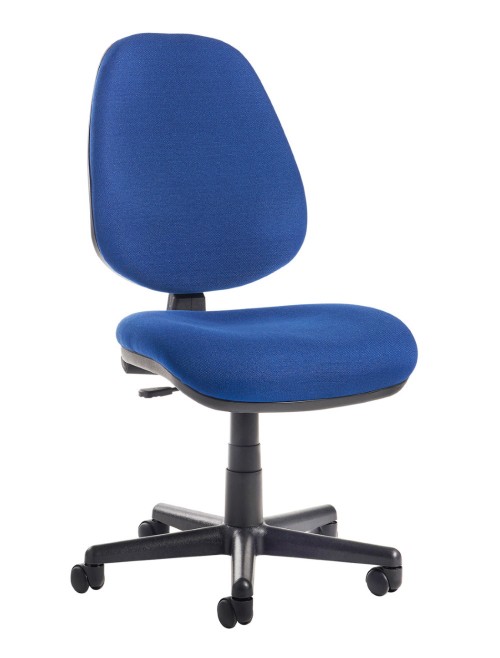 Office Chair Blue Bilbao Operator Chairs BILB1-B by Dams