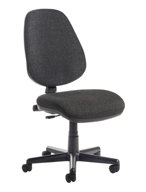 Office Chair Charcoal Bilbao Operator Chairs BILB1-C by Dams